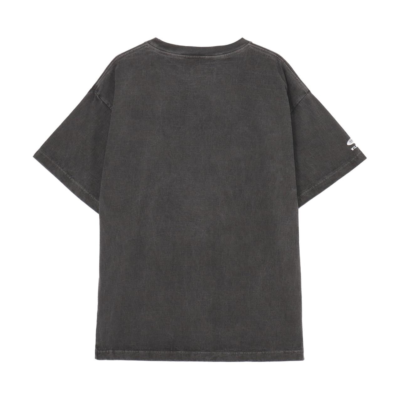 ワイルドサイド ヨウジヤマモト“立体文字グラフィック”の半袖Tシャツ