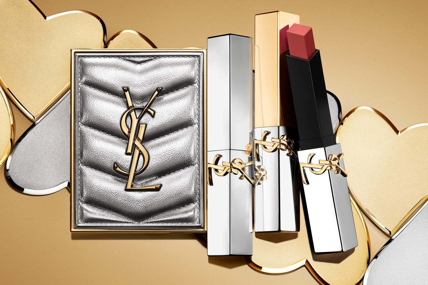 イヴ・サンローラン、人気アイパレ「クチュール ミニ クラッチ」が24