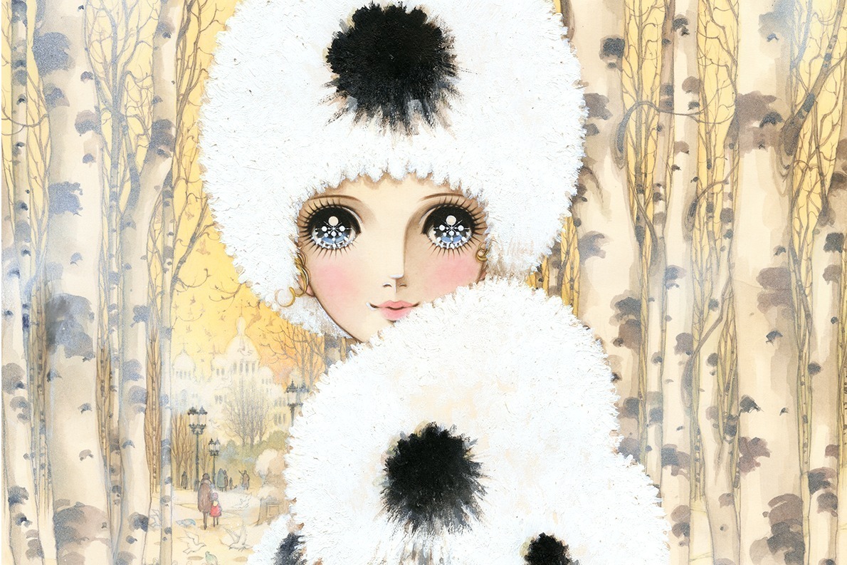 画家・高橋真琴の少女画展が伊勢丹新宿店で、1960年代雑誌の原画やコム