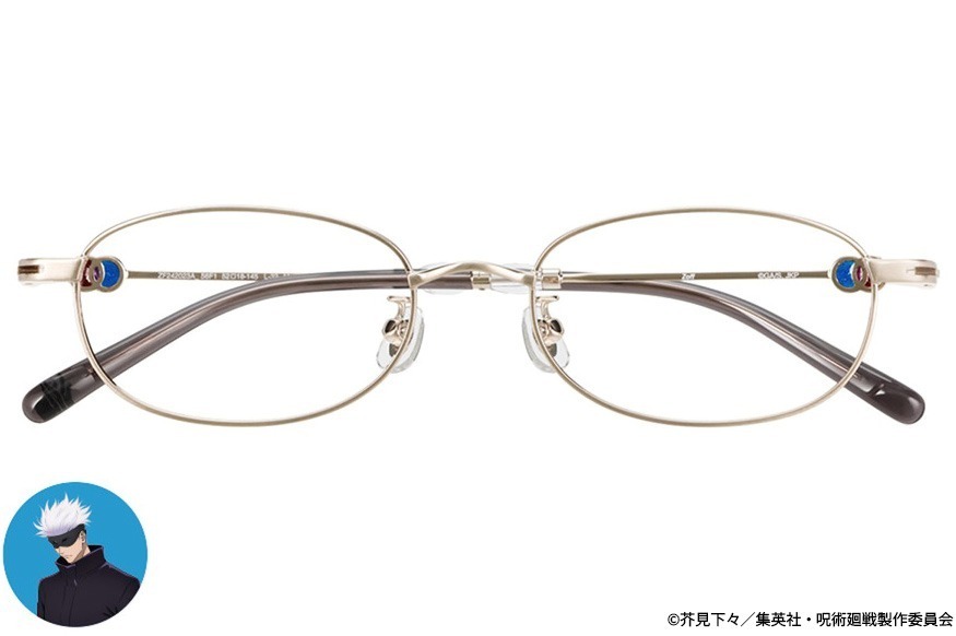 Zoff×アニメ「呪術廻戦」のコラボメガネ、五条悟や伏黒恵の術式を表現