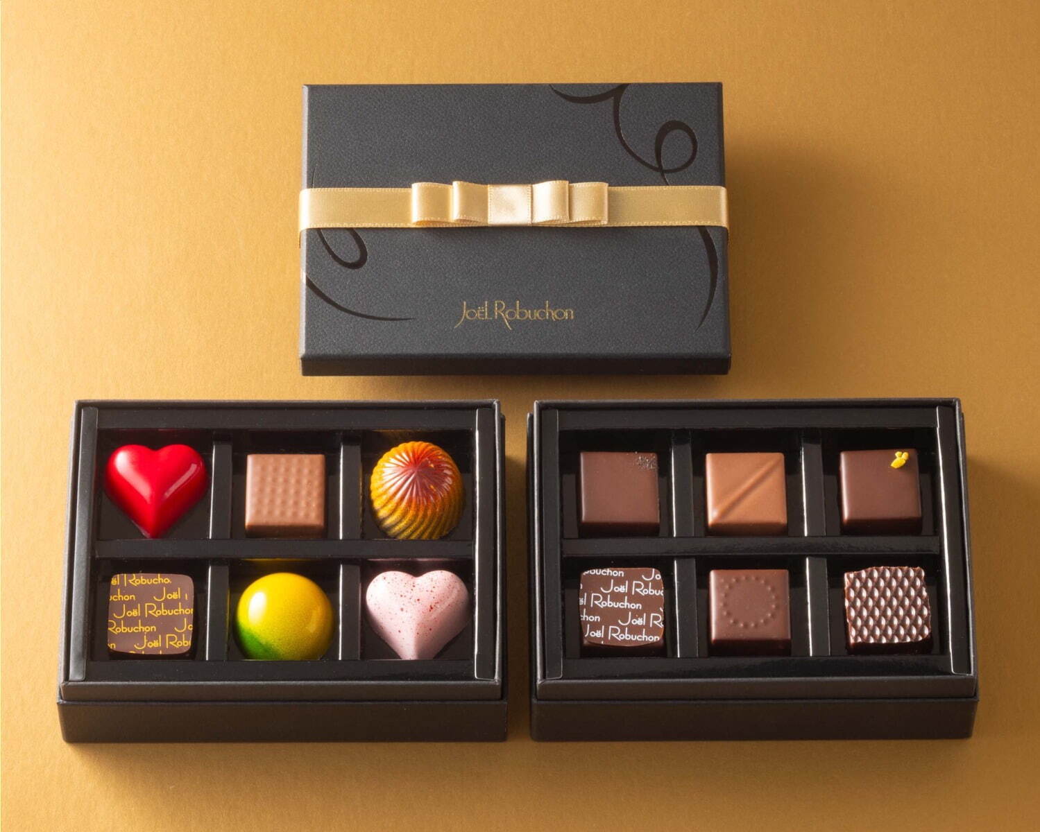 ジョエル・ロブション2025年バレンタイン、薔薇香るハート型ショコラ