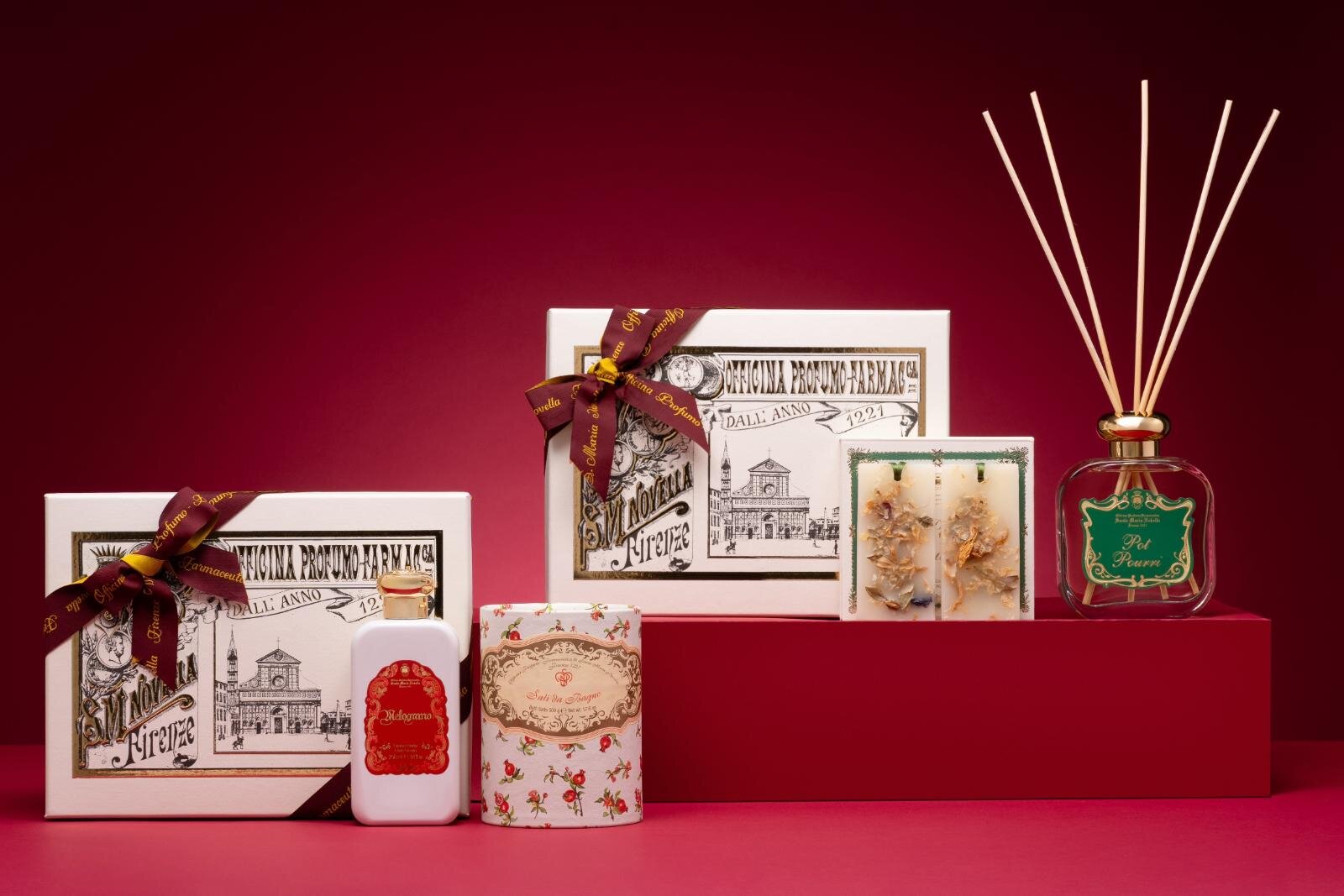 サンタ・マリア・ノヴェッラ25年クリスマス、甘く芳醇なザクロ香るバス