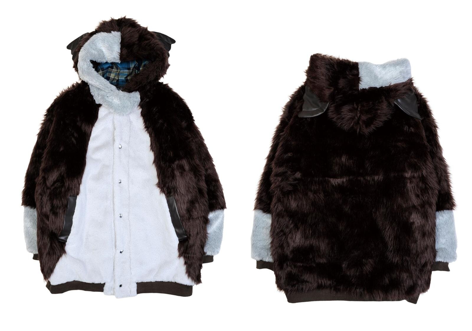 ミルクボーイ×映画『グレムリン』、“ギズモ”の耳付きふわふわコート