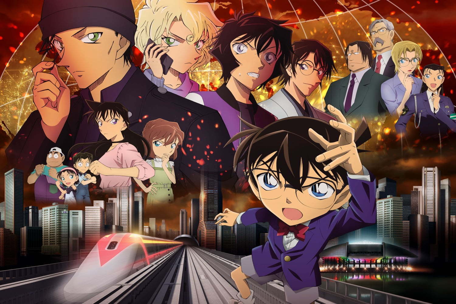 映画『名探偵コナン 緋色の弾丸』赤井秀一とその家族が登場、過去最大