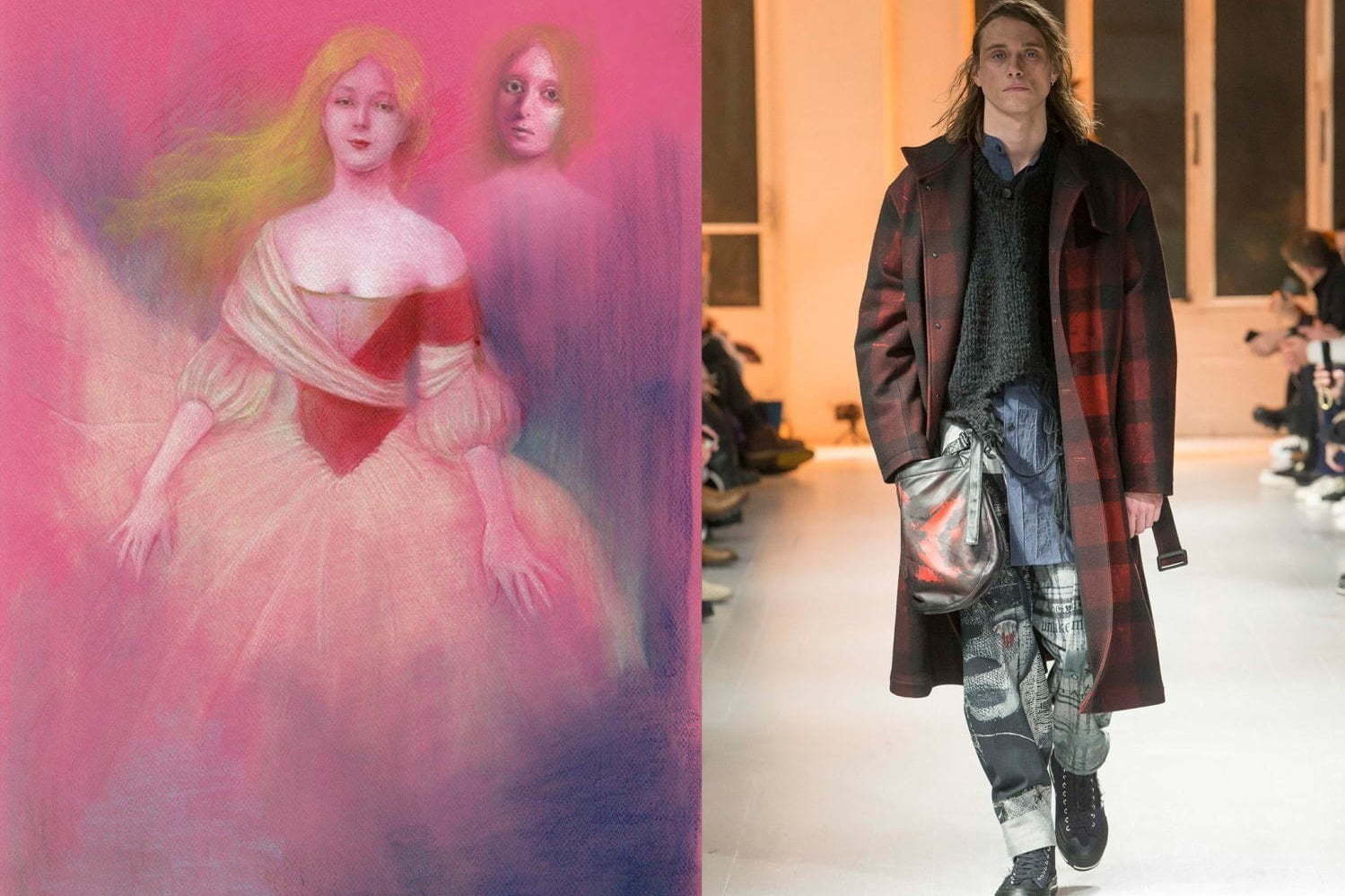 ヨウジヤマモト×内田すずめ、“西洋の女性のお化け”を描いた『憑依