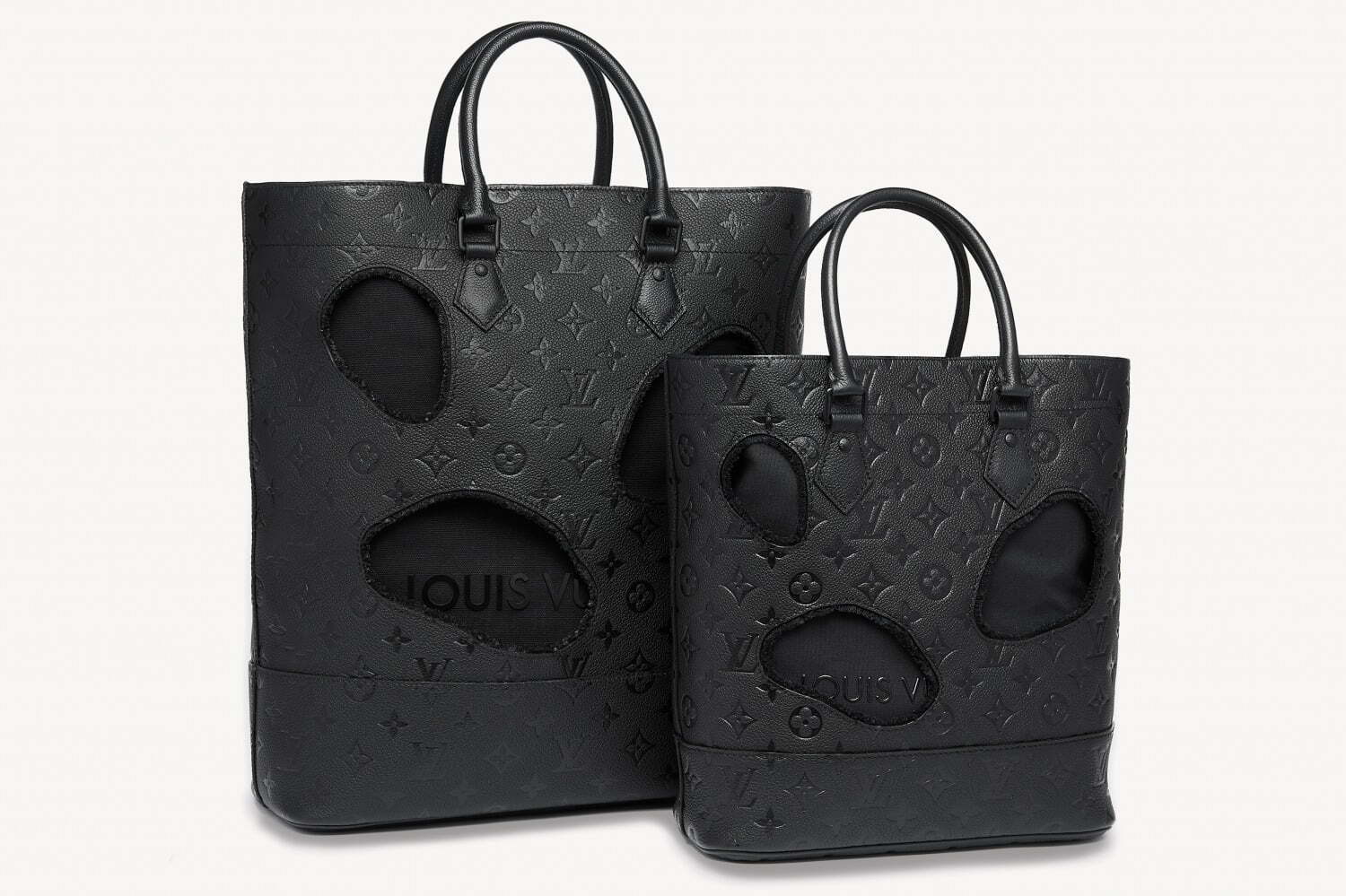 ルイ・ヴィトン×川久保玲のコラボ「バッグ ウィズ ホールズ」“穴あき