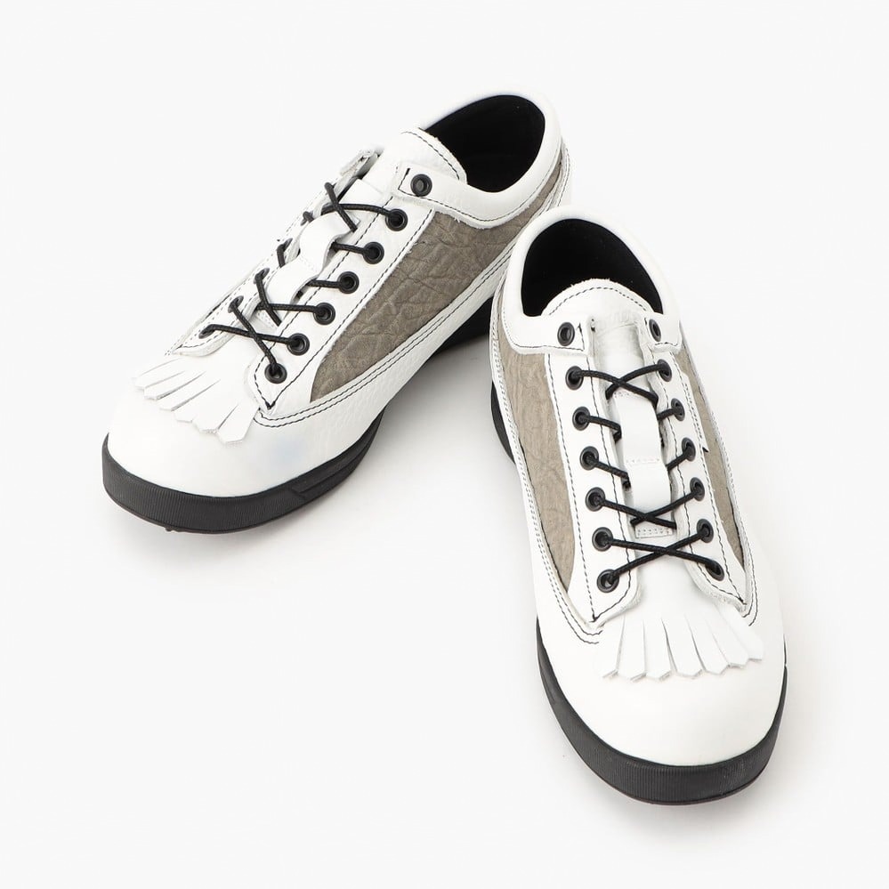 ブリーフィング×ダナーのメンズゴルフシューズ、希少レザー＆スパイク