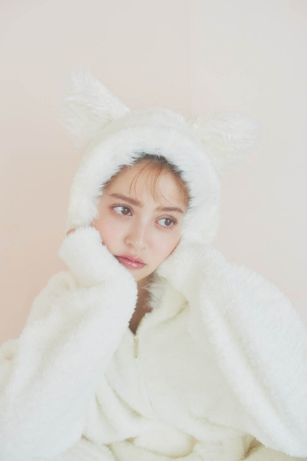 スナイデル ホームのハロウィン限定ルームウェア、“猫耳”ふわふわ