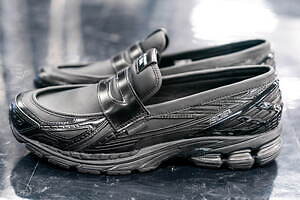 ジュンヤ ワタナベ マン×ニューバランス“ローファー風”スニーカー