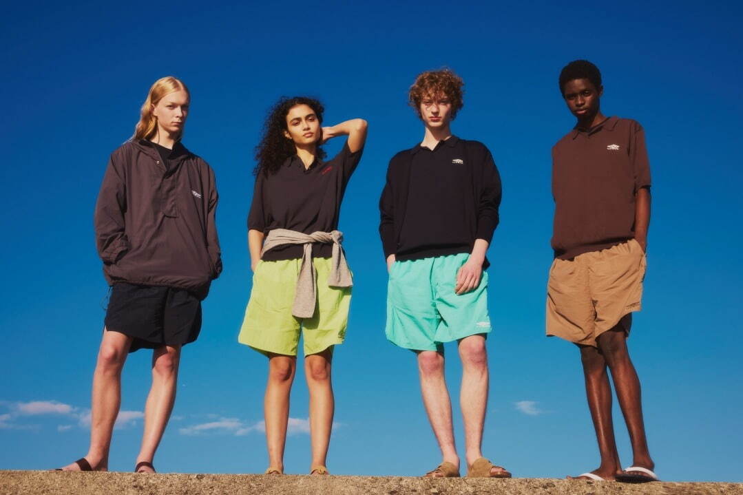 ジャーナル スタンダード×アンブロ、“スポーツウェア”風パーカーや