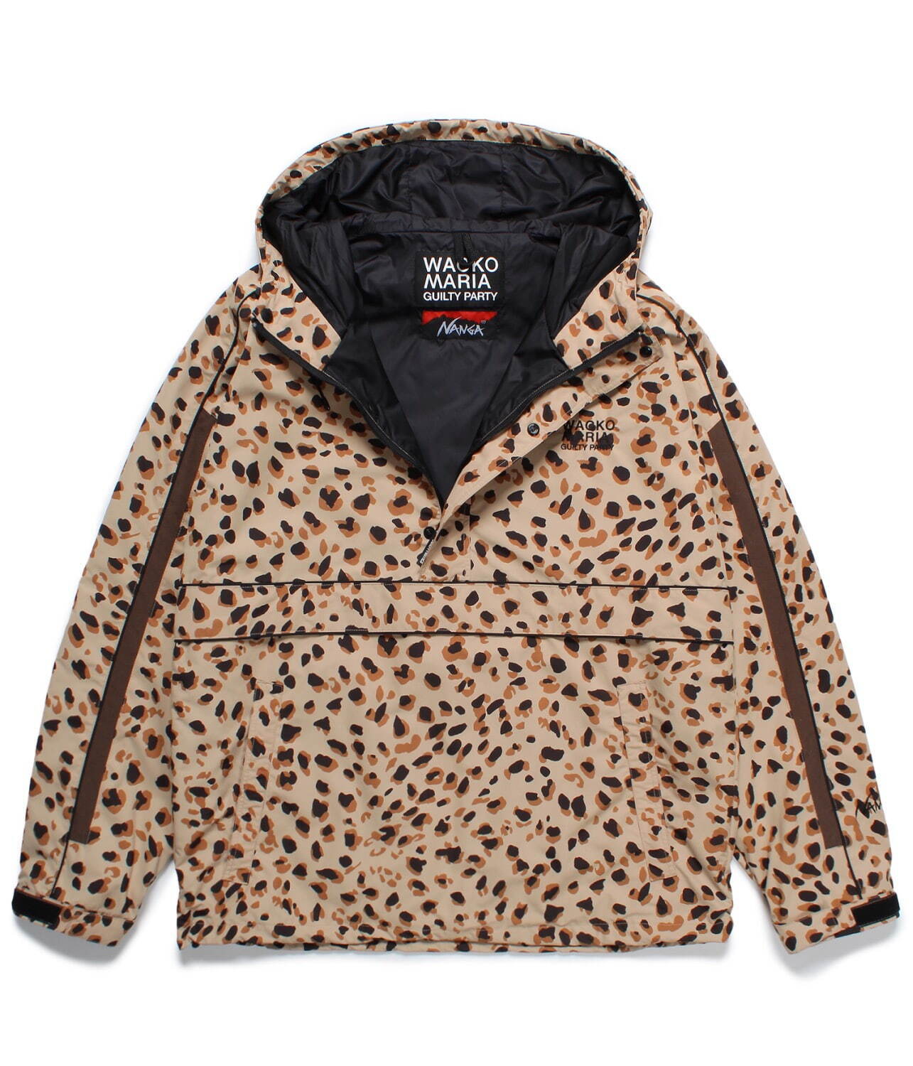 ワコマリア×ナンガ“レオパード柄”マウンテンパーカ＆アノラック