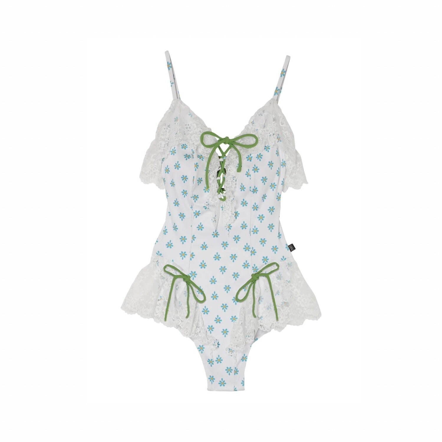 パメオポーズ24年春夏水着、ノスタルジックな花柄×レースのスイム