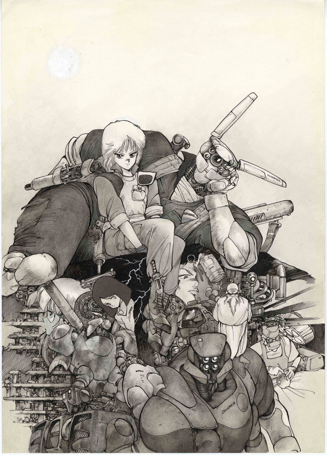 攻殻機動隊』作者・士郎正宗“史上最大規模”の原画展が世田谷文学館で