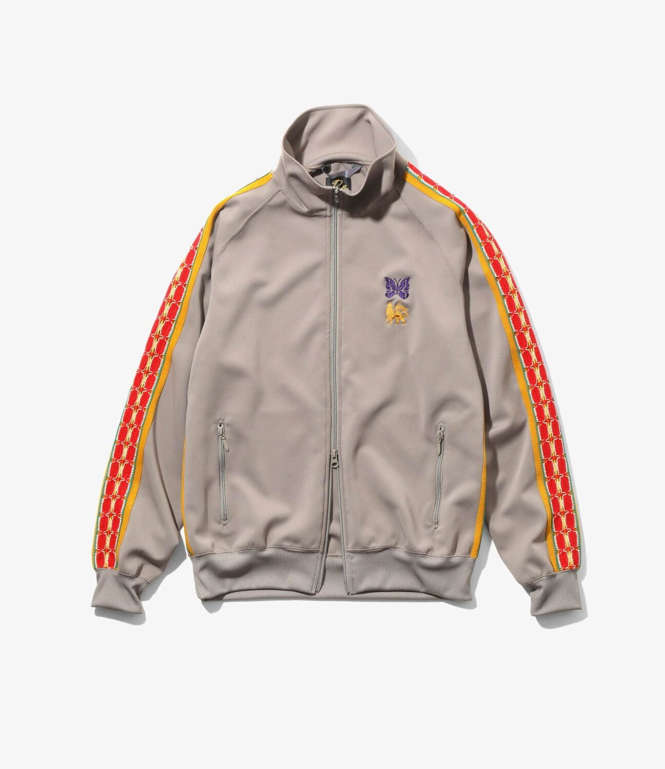 ニードルズ×サスクワァッチファブリックス“鳩柄”トラックスーツ、繊細