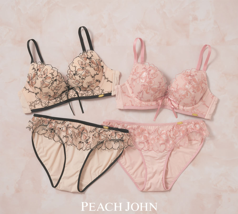 ピーチ・ジョン×ジル スチュアート - 華やかなレースブラやサテン