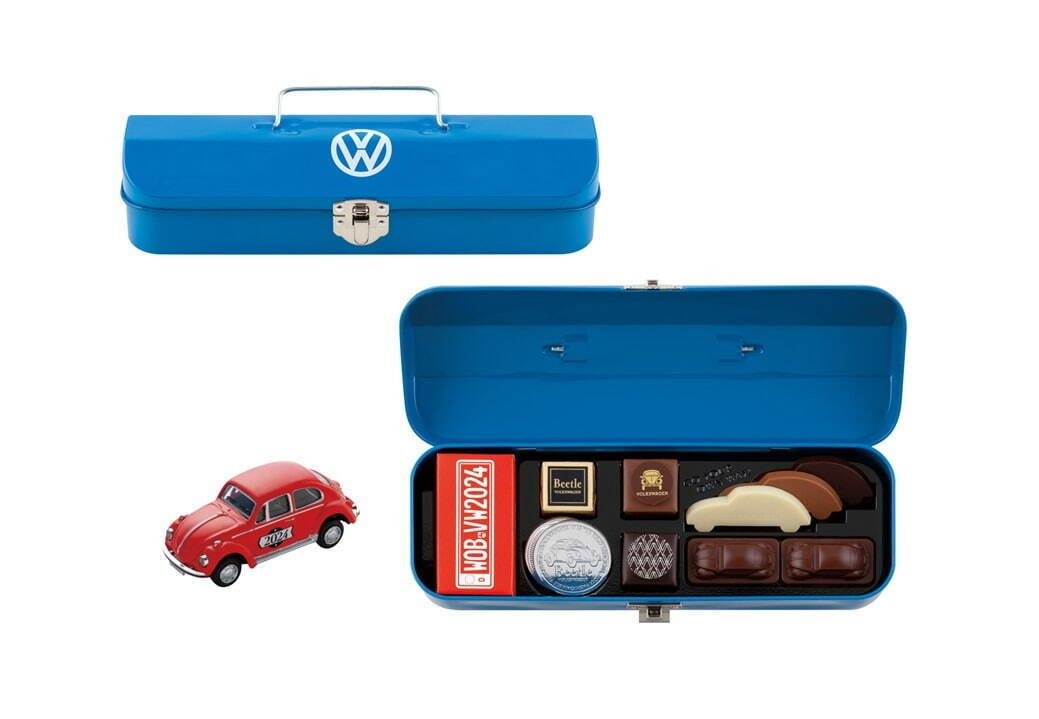 モロゾフ24年バレンタイン、“限定ミニカー付き”フォルクスワーゲン
