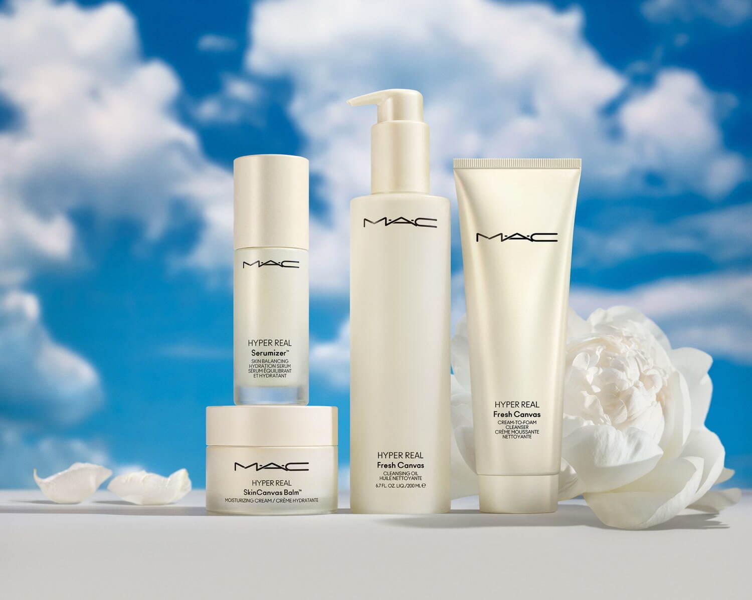 M·A·C「ハイパー リアル スキンケア」24年春“化粧のりUP”叶う泡