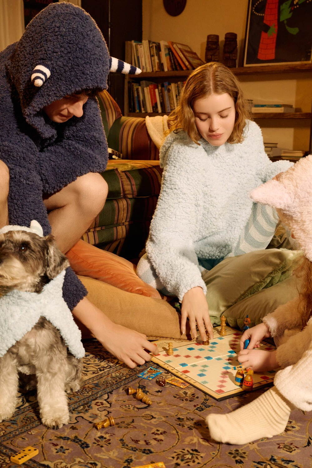 ジェラート ピケのハロウィンルームウェア、モンスターのツノや猫耳