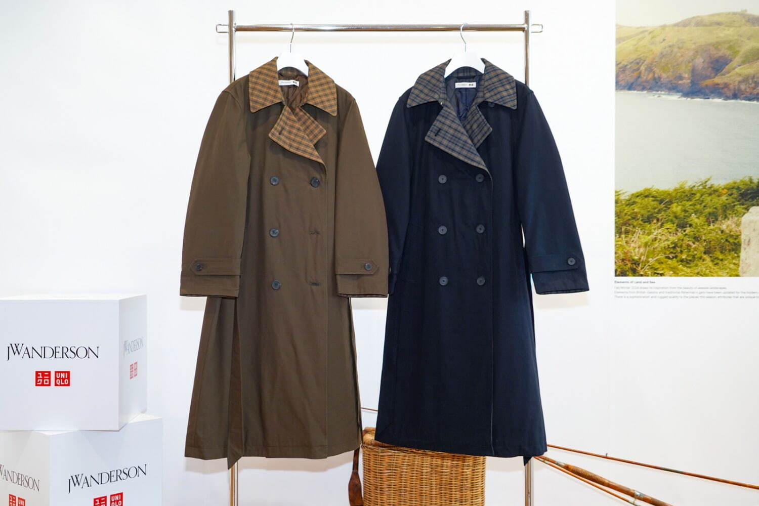 ユニクロ×JW アンダーソン24年秋冬ウィメンズ、“英国の海辺”着想