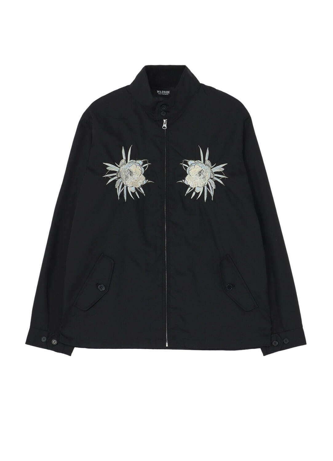ワイルドサイド ヨウジヤマモト“月下美人”刺繍入りブルゾン、快適