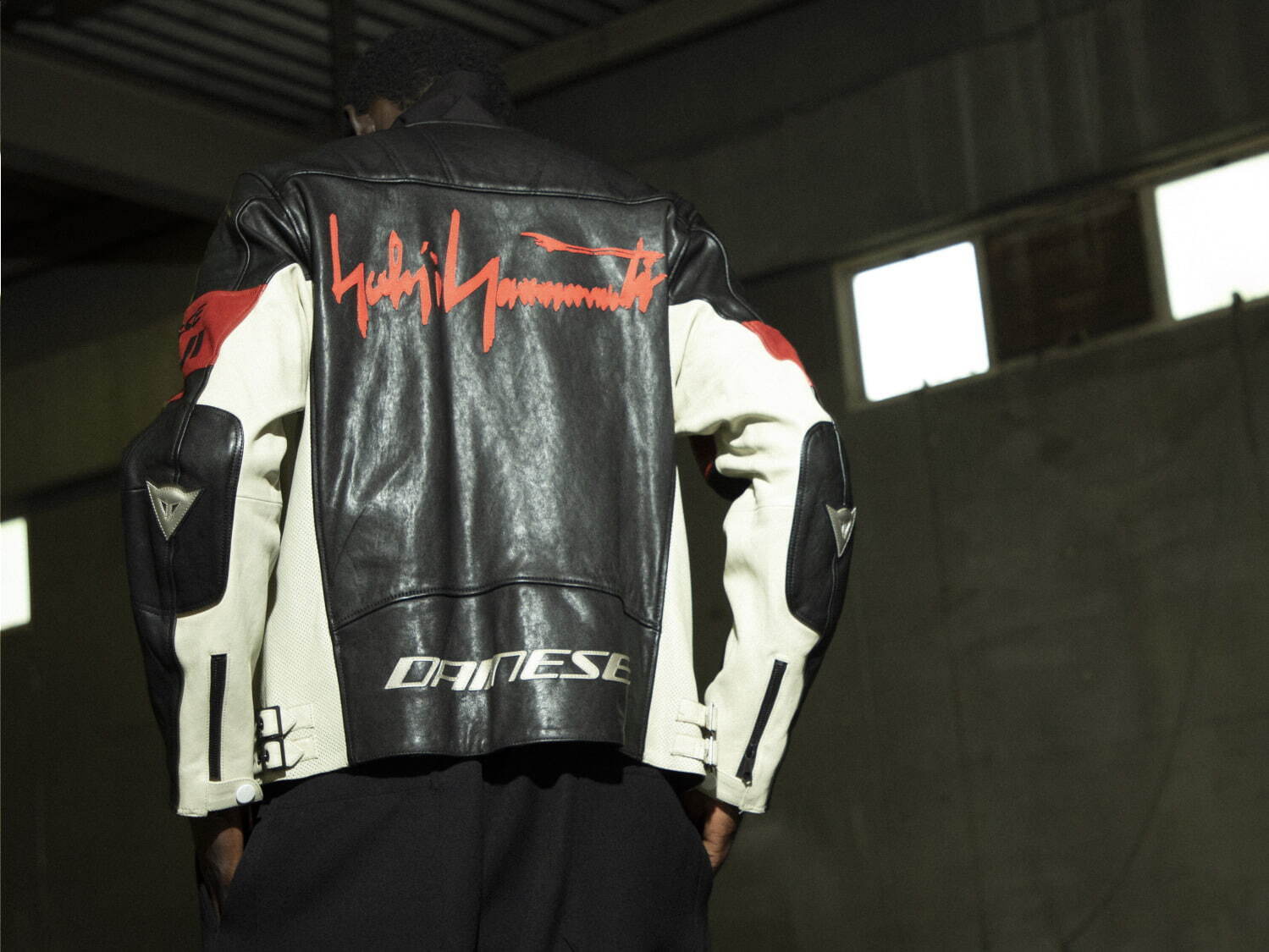 ヨウジヤマモト プールオム×ダイネーゼのレザージャケット、頑丈で