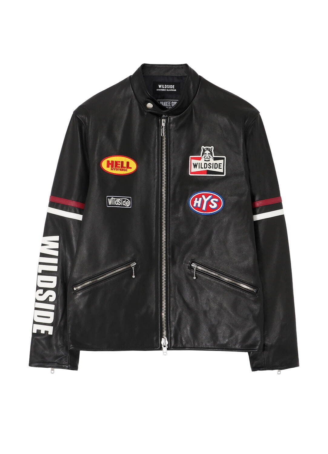 ワイルドサイド ヨウジヤマモト×ヒステリックグラマー、鮮やかロゴ