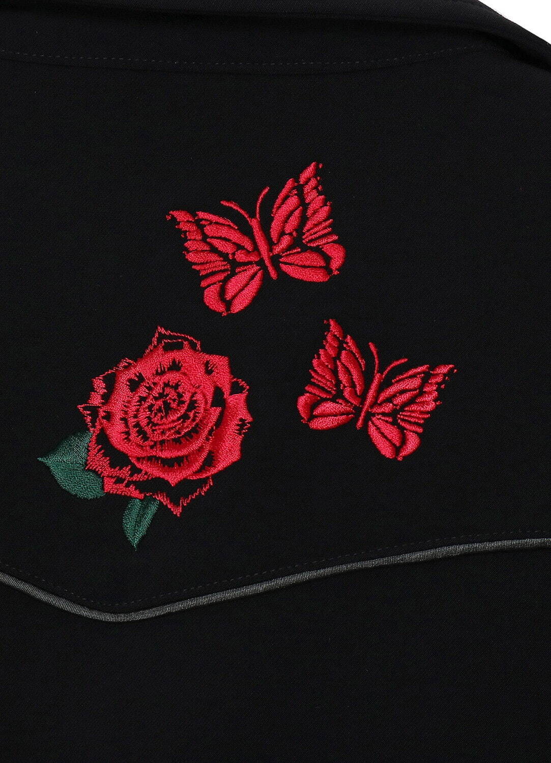 ワイルドサイド ヨウジヤマモト×ニードルズ、“薔薇の周りを蝶が舞う