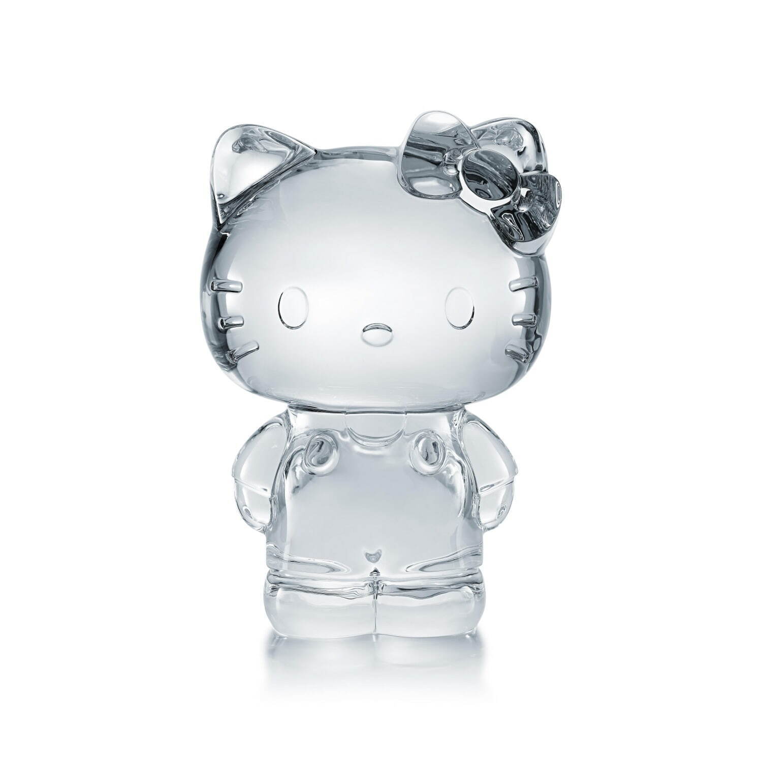 バカラ×ハローキティのクリスタルオーナメント、大地や水を表現した