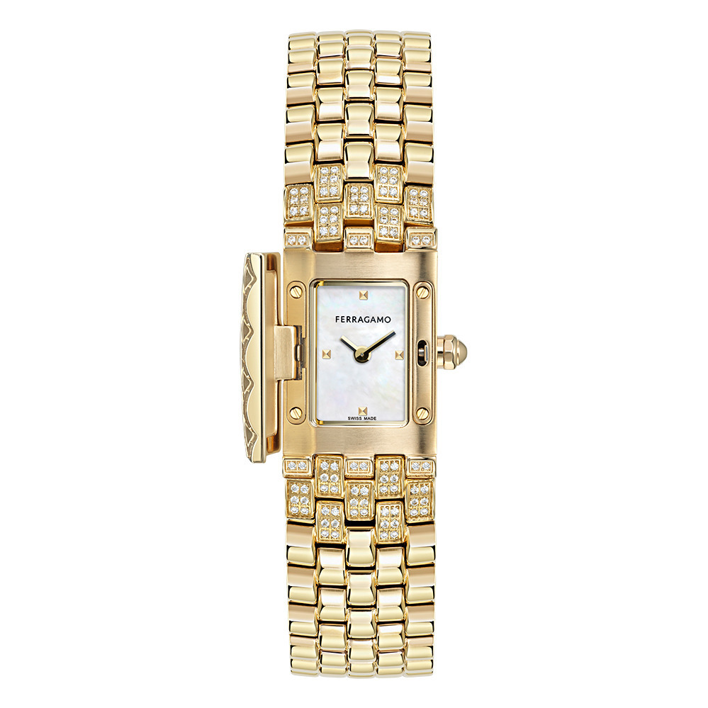 フェラガモ「フェラガモ シークレット」“隠された文字盤”が現れる