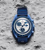 オメガ×スウォッチの腕時計「ムーンスウォッチ」2つの満月を描いた