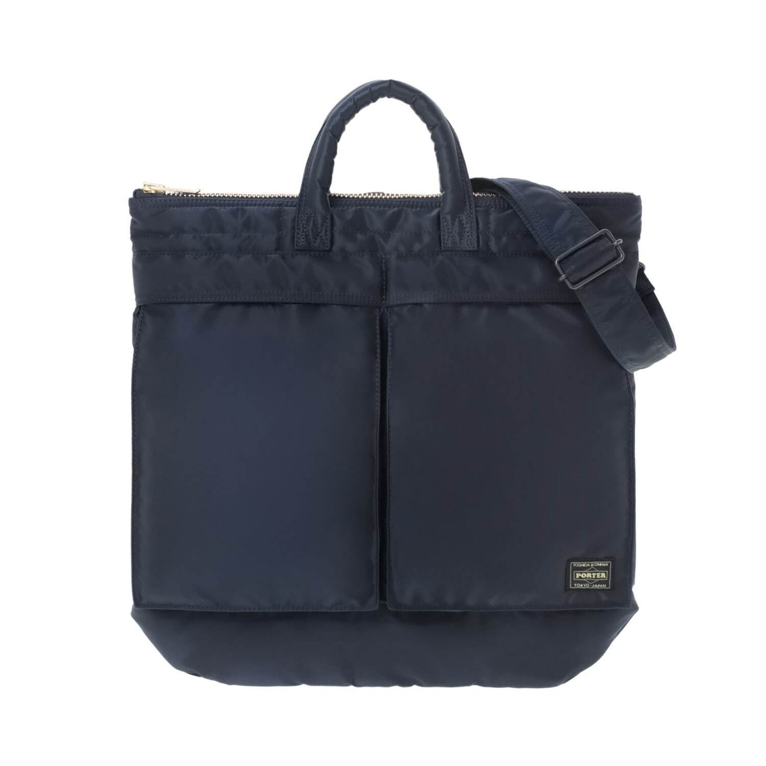 ポーターのバッグ「タンカー」深みのある“鉄紺”アイアンブルーの