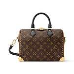 ルイ・ヴィトン”トランク”モチーフの「スピーディー」バッグ、ゴールド