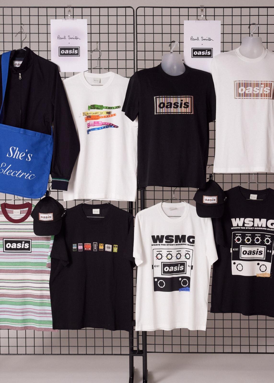 ポール・スミス×オアシス、“シグネチャーストライプ”が映えるボックス