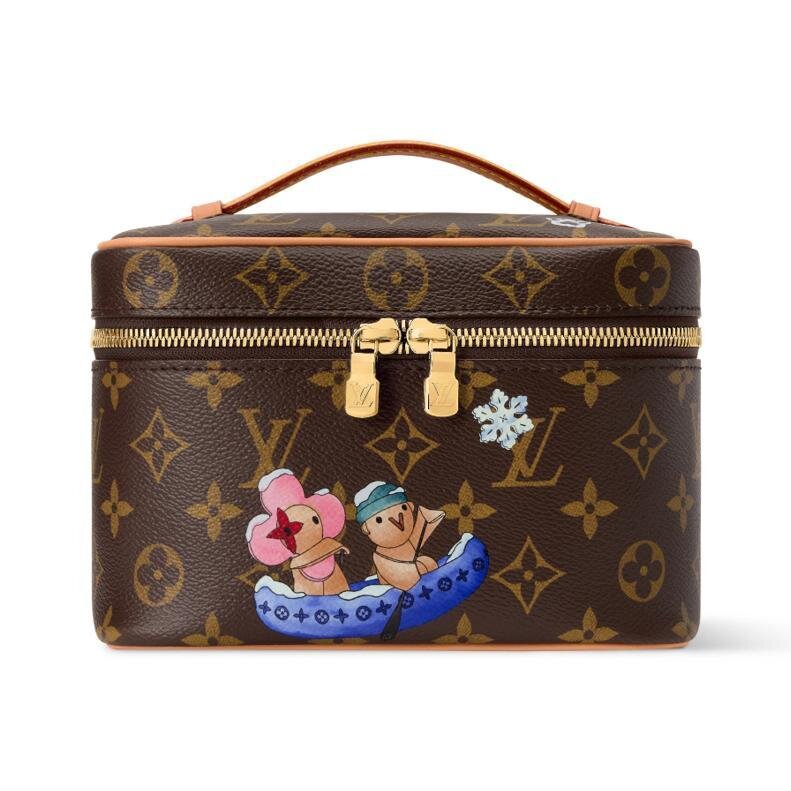 ルイ・ヴィトン「ヴィヴィエンヌ」を描いたモノグラム・キャンバスの