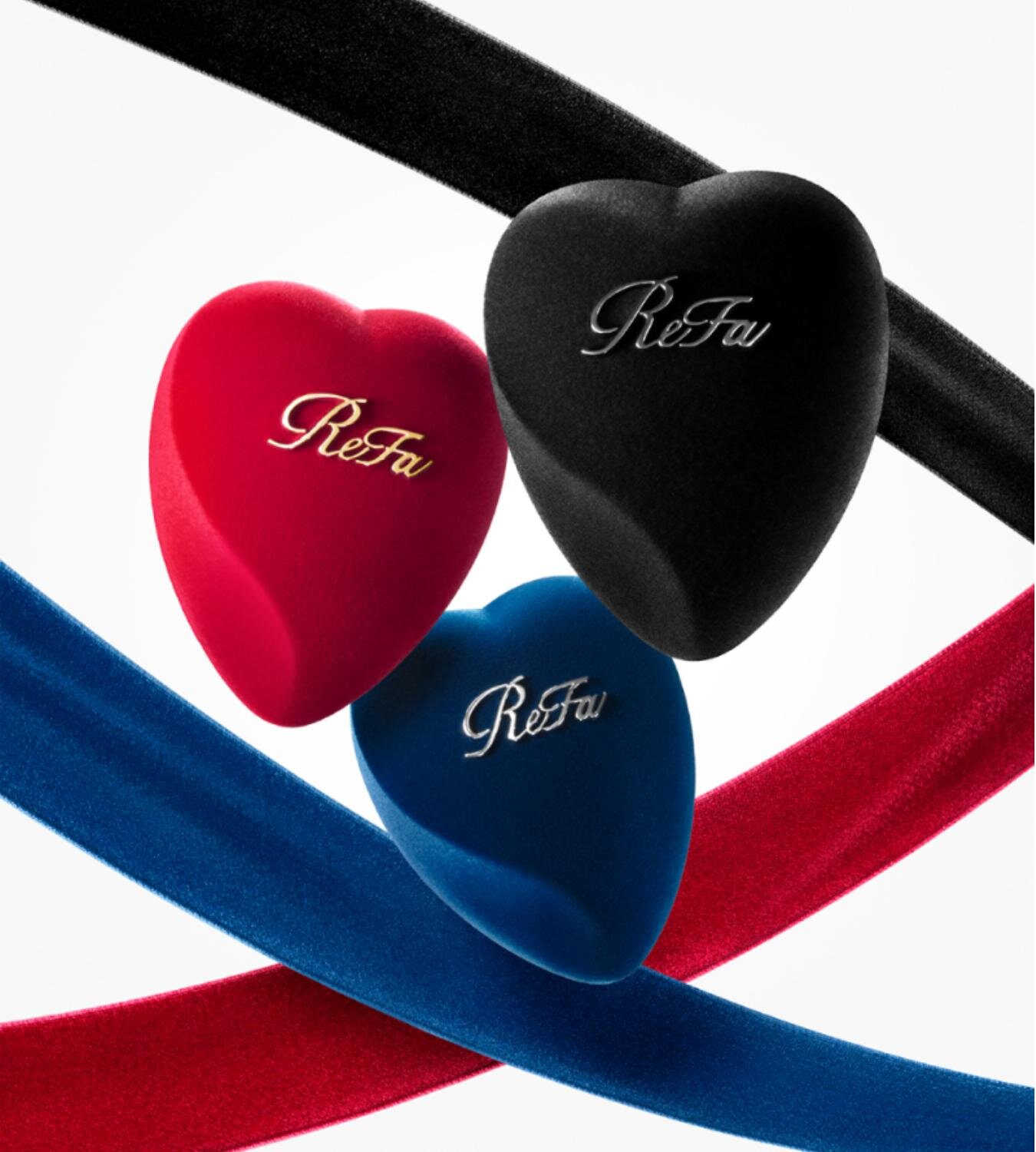 リファ人気の「ハートブラシ」が“ベルベット素材”に！リファ ギンザ