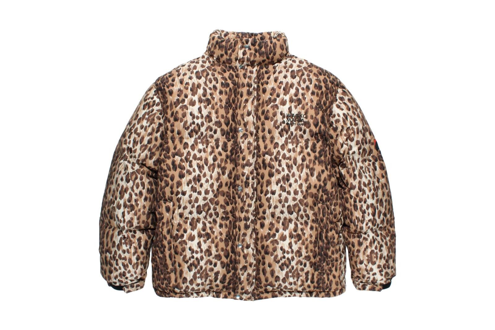 ナンガ×ワコマリアのダウンウェア、レオパード柄やマットなブラック
