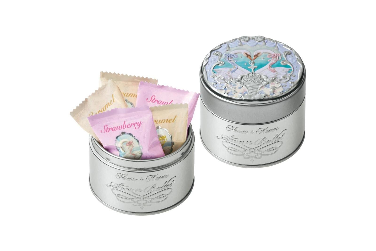 ゴンチャロフ26年バレンタイン「月光人魚＆スワンバレエ」のチョコ