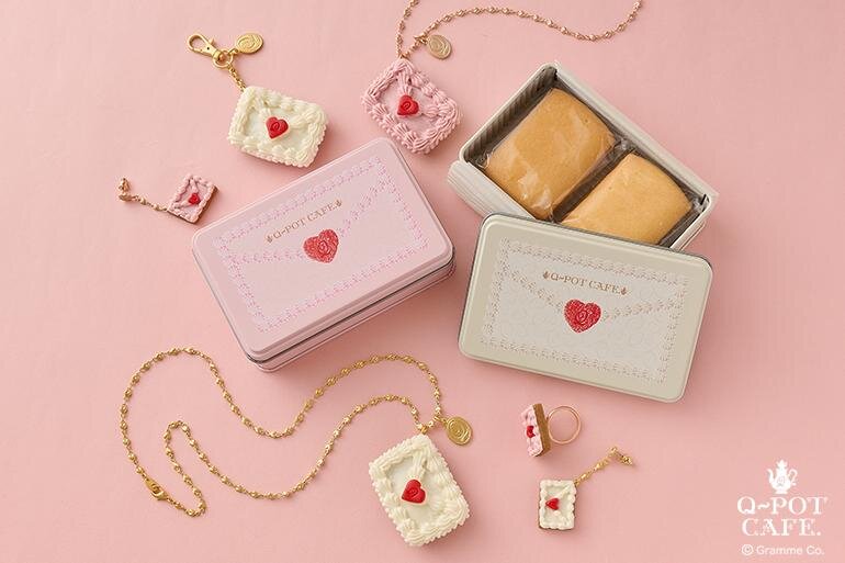 Q-pot.の“ホワイトチョコレート”バッグ、本革を使用した2wayミニ