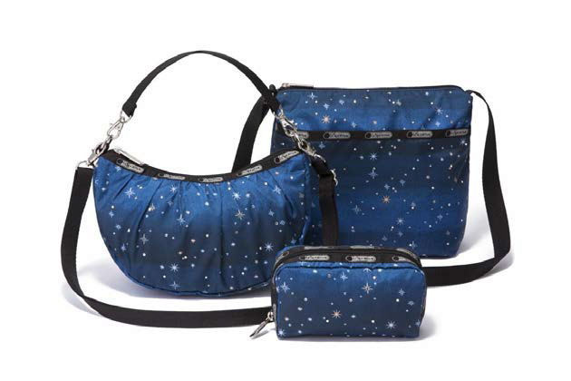 レスポートサックからスワロフスキー・クリスタルが星空のように輝く