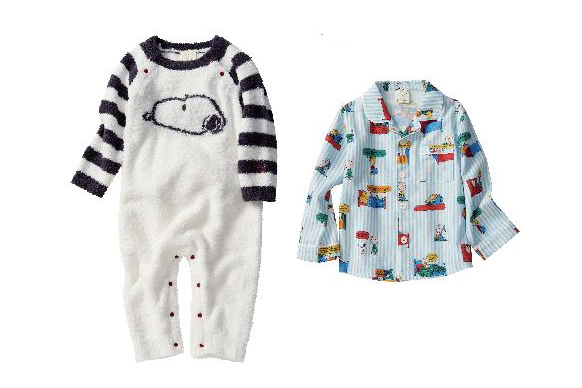 ジェラート ピケ×PEANUTS - スヌーピーたちを描いたルームウェア