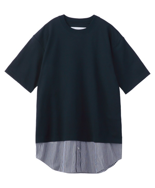 ジョン ローレンス サリバン、刺繍ロゴ入りTシャツ＆シャツドッキング