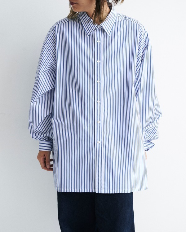 グラフペーパーからトーマス・メイソン生地の新作オーバーサイズシャツ