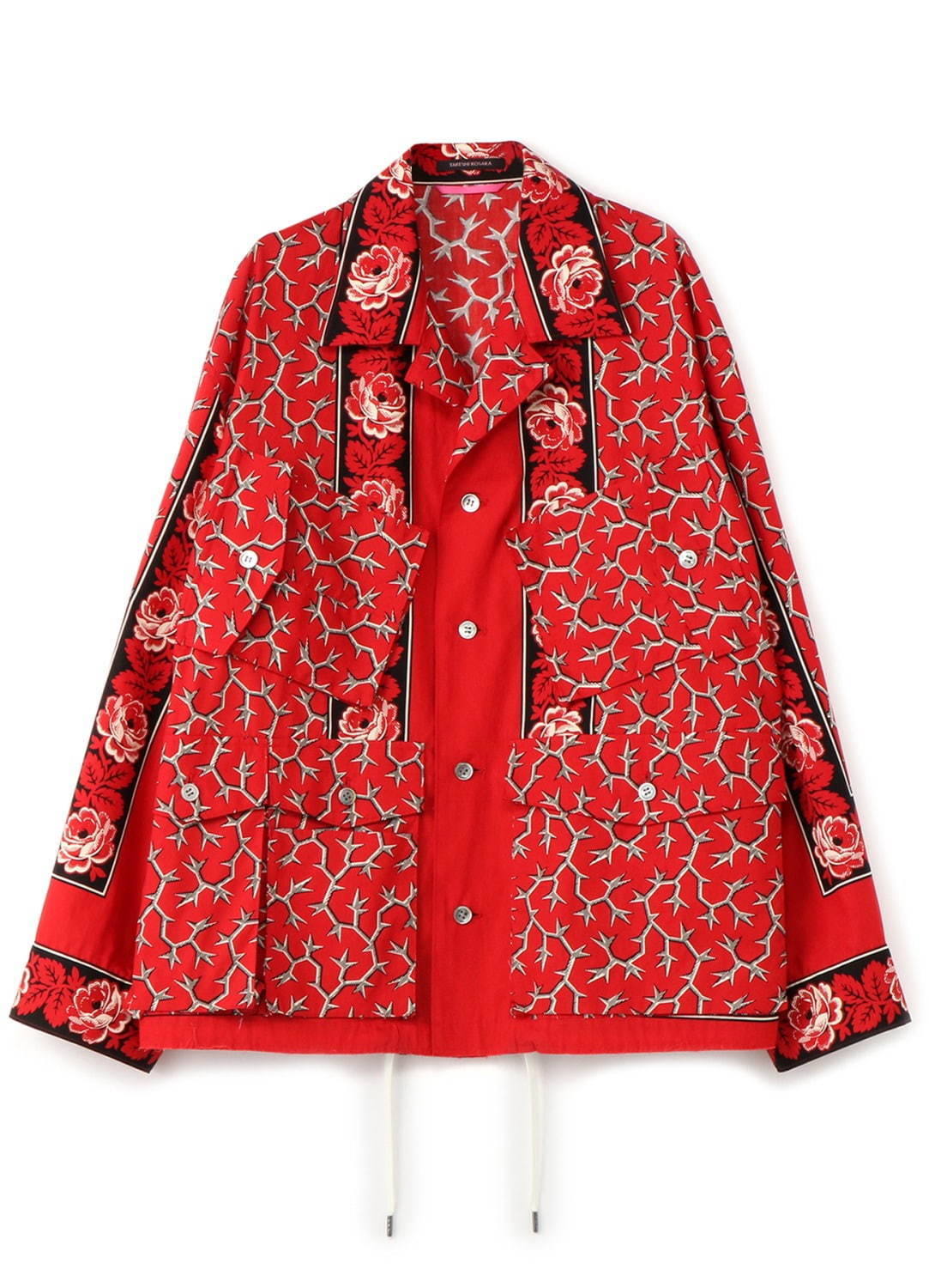 ワイズ ピンク×テンボックス、旅の持ち物を収納できるシャツ - 「有刺