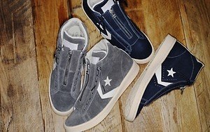 コンバース×ノンネイティブ2WAY仕様のコラボシューズ「プロレザー ハイ