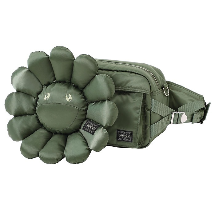 村上隆×ポーター“お花”を配したリュックやウエストバッグ、ポップな