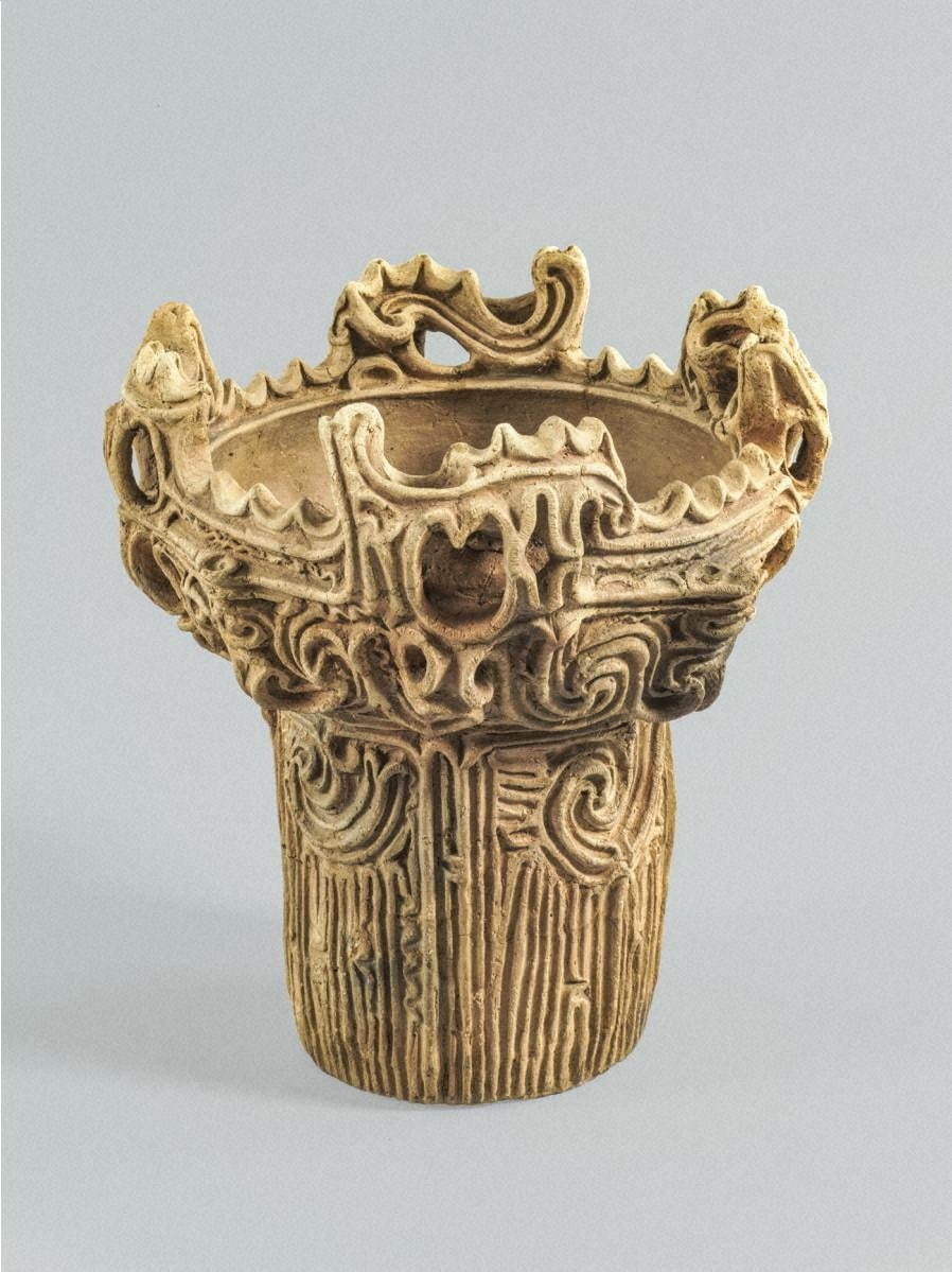 DOKI 土器！土偶に青銅器展」箱根・岡田美術館で - ハート顔の土偶＆龍