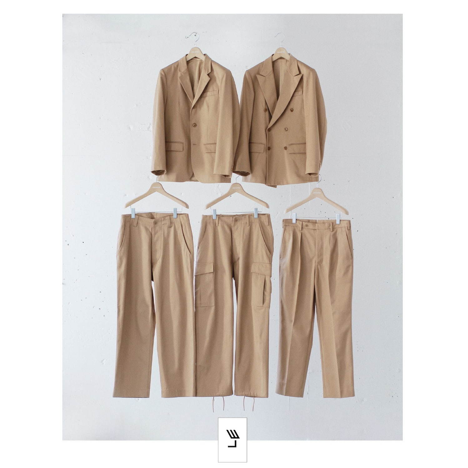 コモリ小森啓二郎とレショップの「エルイー」新作セットアップ