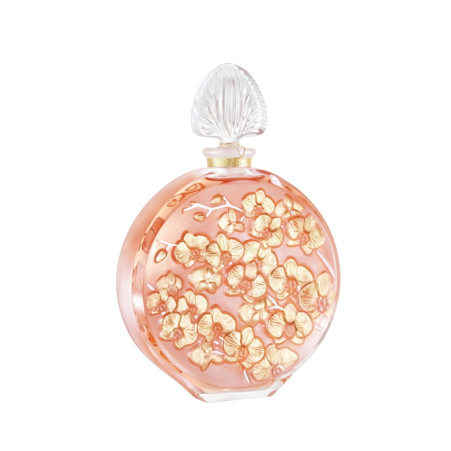 ラリックの歴代クリスタルボトルが伊勢丹新宿店に集結、“蘭の花や女神