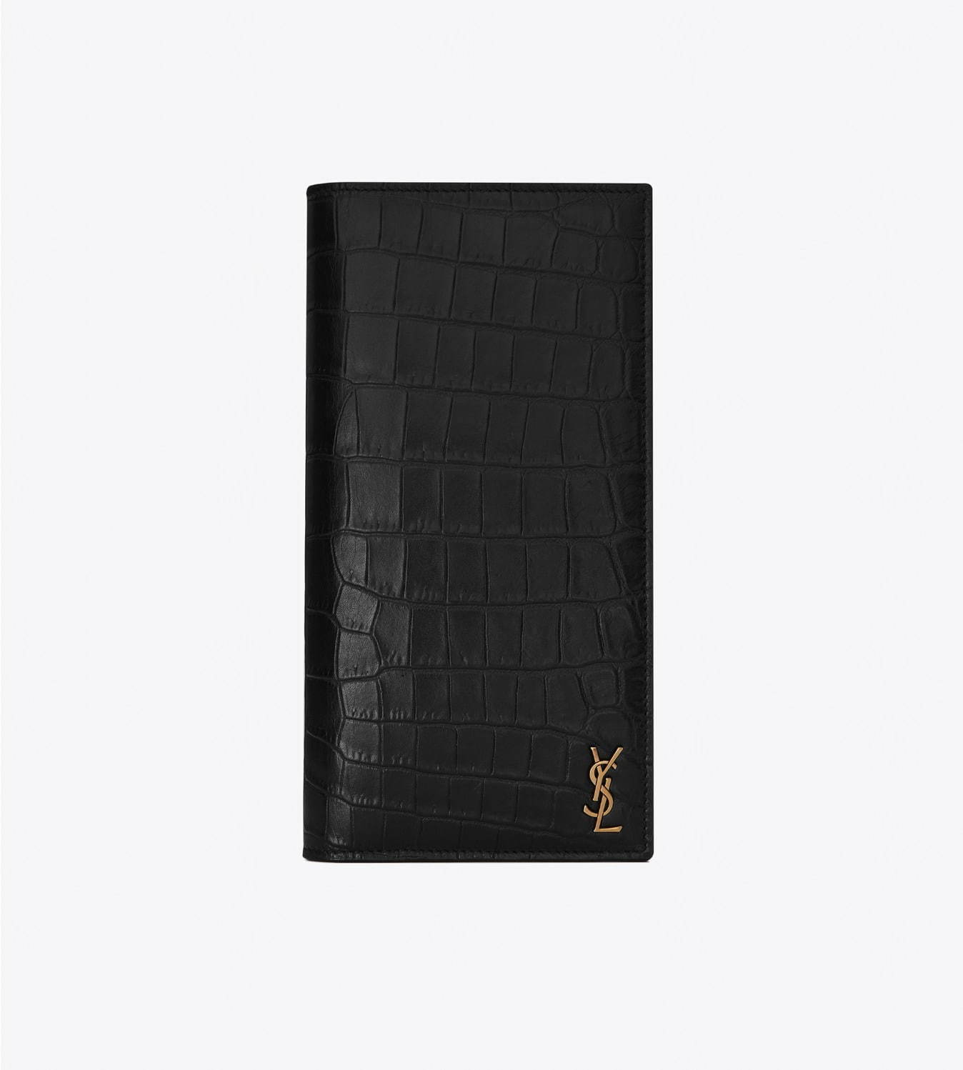 サンローランのおすすめメンズ財布「タイニー・モノグラム」フルジップ