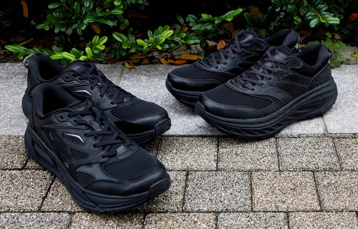 ホカ オネオネの厚底スニーカー「ボンダイ」「クリフトン」新作“オール